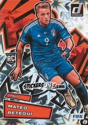 Sticker Mateo Retegui - Donruss Soccer 2023-2024
 n. KB20 - Panini