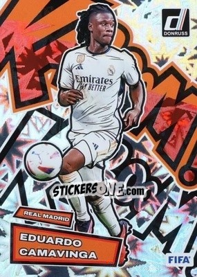 Sticker Eduardo Camavinga - Donruss Soccer 2023-2024
 n. KB21 - Panini