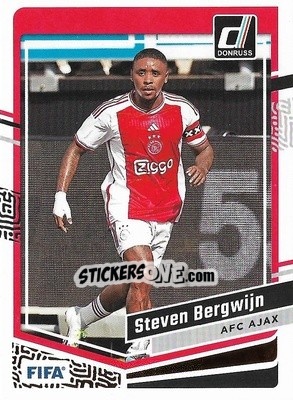 Sticker Steven Bergwijn - Donruss Soccer 2023-2024
 n. 148 - Panini