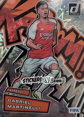 Sticker Gabriel Martinelli - Donruss Soccer 2023-2024
 n. KB23 - Panini