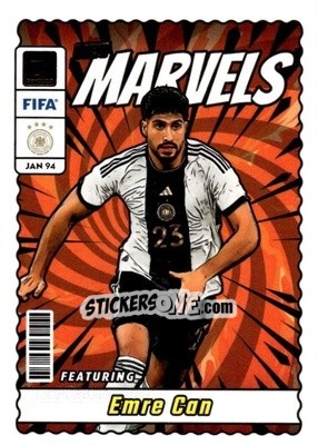 Sticker Emre Can - Donruss Soccer 2023-2024
 n. NM7 - Panini