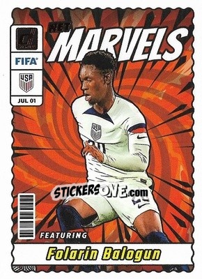 Sticker Folarin Balogun - Donruss Soccer 2023-2024
 n. NM9 - Panini