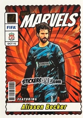 Sticker Alisson Becker - Donruss Soccer 2023-2024
 n. NM10 - Panini