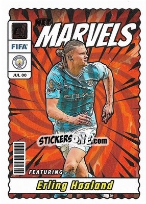 Sticker Erling Haaland - Donruss Soccer 2023-2024
 n. NM11 - Panini