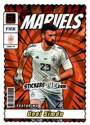 Sticker Unai Simon - Donruss Soccer 2023-2024
 n. NM12 - Panini