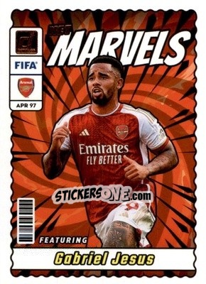 Sticker Gabriel Jesus - Donruss Soccer 2023-2024
 n. NM15 - Panini