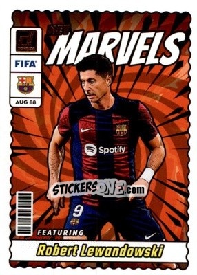 Sticker Robert Lewandowski - Donruss Soccer 2023-2024
 n. NM19 - Panini