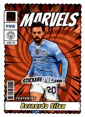 Sticker Bernardo Silva - Donruss Soccer 2023-2024
 n. NM21 - Panini