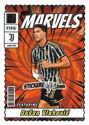Sticker Dusan Vlahovic - Donruss Soccer 2023-2024
 n. NM22 - Panini