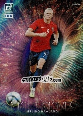 Sticker Erling Haaland - Donruss Soccer 2023-2024
 n. NMV1 - Panini