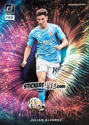 Sticker Julian Alvarez - Donruss Soccer 2023-2024
 n. NMV8 - Panini