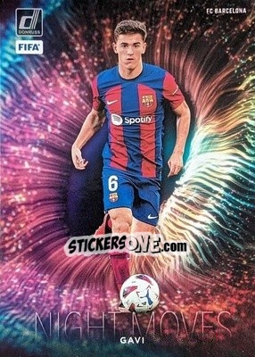 Sticker Gavi - Donruss Soccer 2023-2024
 n. NMV12 - Panini