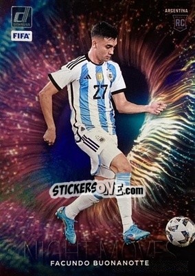 Sticker Facundo Buonanotte - Donruss Soccer 2023-2024
 n. NMV14 - Panini