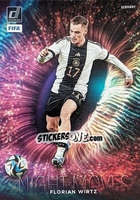 Sticker Florian Wirtz - Donruss Soccer 2023-2024
 n. NMV15 - Panini