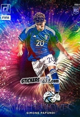Sticker Simone Pafundi - Donruss Soccer 2023-2024
 n. NMV21 - Panini