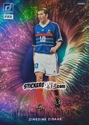 Sticker Zinedine Zidane - Donruss Soccer 2023-2024
 n. NMV25 - Panini