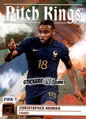 Sticker Christopher Nkunku - Donruss Soccer 2023-2024
 n. PK6 - Panini