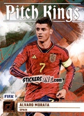 Sticker Alvaro Morata - Donruss Soccer 2023-2024
 n. PK13 - Panini