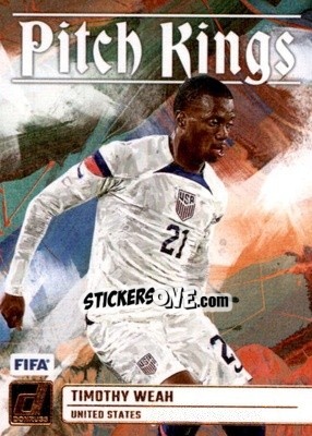 Sticker Timothy Weah - Donruss Soccer 2023-2024
 n. PK16 - Panini