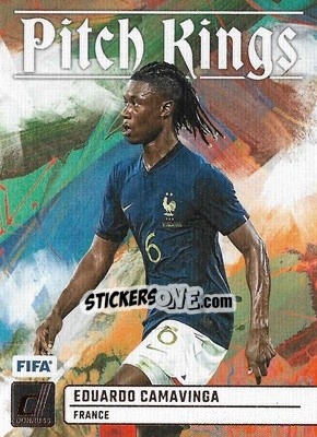 Sticker Eduardo Camavinga - Donruss Soccer 2023-2024
 n. PK18 - Panini