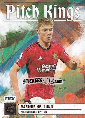 Sticker Rasmus Hojlund - Donruss Soccer 2023-2024
 n. PK19 - Panini
