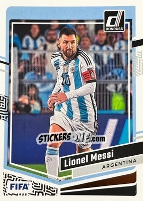 Sticker Lionel Messi - Donruss Soccer 2023-2024
 n. 1 - Panini
