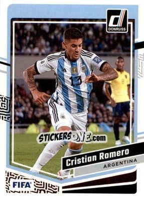 Sticker Cristian Romero - Donruss Soccer 2023-2024
 n. 3 - Panini
