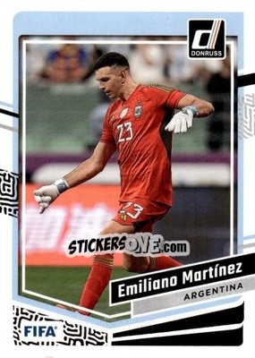 Sticker Emiliano Martinez - Donruss Soccer 2023-2024
 n. 6 - Panini