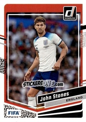 Sticker John Stones - Donruss Soccer 2023-2024
 n. 11 - Panini