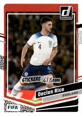 Sticker Declan Rice - Donruss Soccer 2023-2024
 n. 13 - Panini