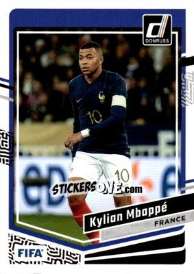 Sticker Kylian Mbappe - Donruss Soccer 2023-2024
 n. 17 - Panini