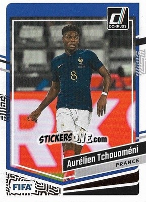 Sticker Aurelien Tchouameni - Donruss Soccer 2023-2024
 n. 19 - Panini