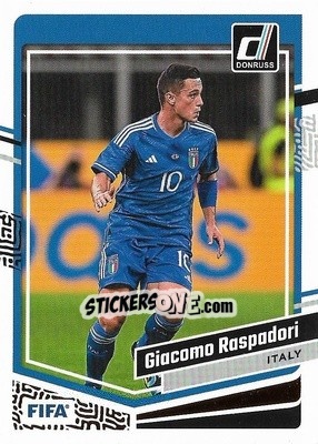 Cromo Giacomo Raspadori - Donruss Soccer 2023-2024
 n. 35 - Panini