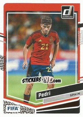 Sticker Pedri - Donruss Soccer 2023-2024
 n. 52 - Panini