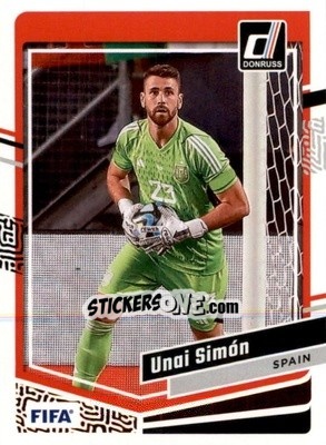 Sticker Unai Simon - Donruss Soccer 2023-2024
 n. 53 - Panini