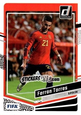 Sticker Ferran Torres - Donruss Soccer 2023-2024
 n. 57 - Panini