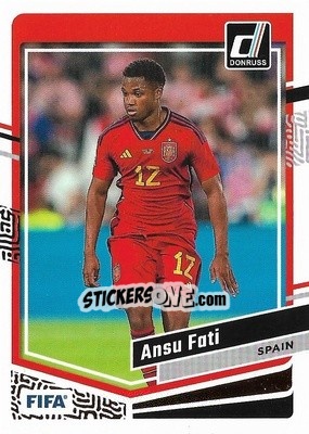 Sticker Ansu Fati - Donruss Soccer 2023-2024
 n. 58 - Panini