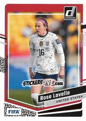 Sticker Rose Lavelle - Donruss Soccer 2023-2024
 n. 65 - Panini