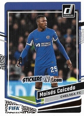 Sticker Moises Caicedo - Donruss Soccer 2023-2024
 n. 76 - Panini