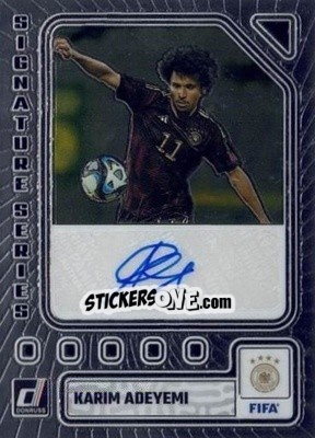 Sticker Karim Adeyemi - Donruss Soccer 2023-2024
 n. SS7 - Panini