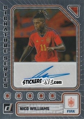 Sticker Nico Williams - Donruss Soccer 2023-2024
 n. SS8 - Panini