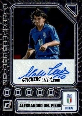 Sticker Alessandro Del Piero - Donruss Soccer 2023-2024
 n. SS33 - Panini