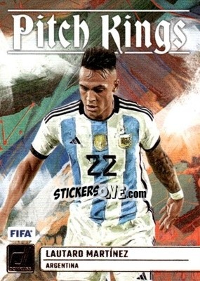 Sticker Lautaro Martinez - Donruss Soccer 2023-2024
 n. PK21 - Panini