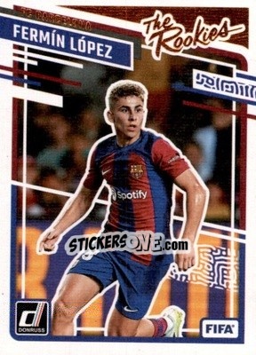 Sticker Fermin Lopez - Donruss Soccer 2023-2024
 n. TR9 - Panini