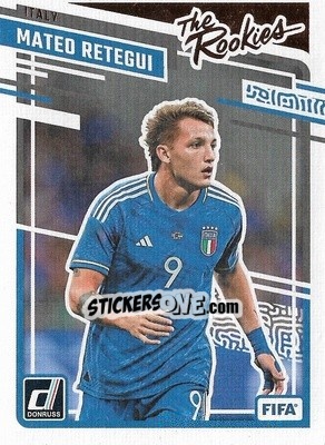 Sticker Mateo Retegui - Donruss Soccer 2023-2024
 n. TR11 - Panini