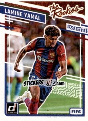 Sticker Lamine Yamal - Donruss Soccer 2023-2024
 n. TR25 - Panini