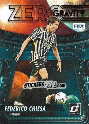 Sticker Federico Chiesa - Donruss Soccer 2023-2024
 n. ZG8 - Panini