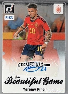 Sticker Yeremy Pino - Donruss Soccer 2023-2024
 n. BGA10 - Panini
