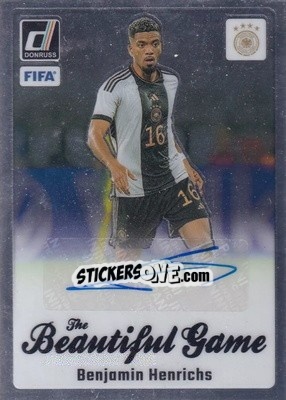 Sticker Benjamin Henrichs - Donruss Soccer 2023-2024
 n. BGA16 - Panini