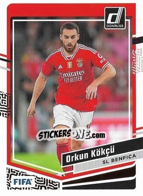 Sticker Orkun Kokcu - Donruss Soccer 2023-2024
 n. 155 - Panini
